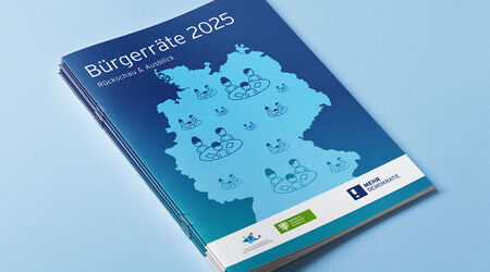 Cover des Bürgerrats-Berichts 2025